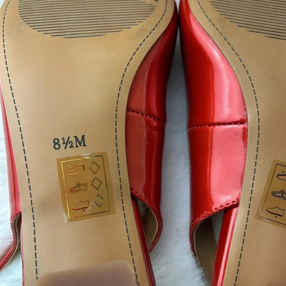 Prom,glam,shiny,2” heels,J.Renee shoe,women NEW! Shayenne,red pearl patent, - Picture 11 of 14